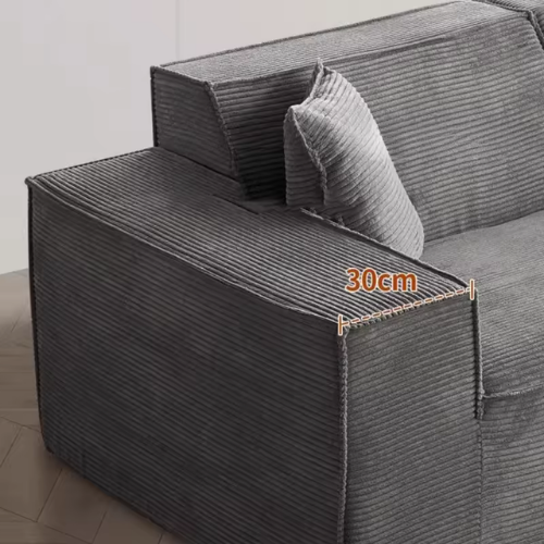 The Corduroy Modular Sofa: Lasting Comfort, Evolved.