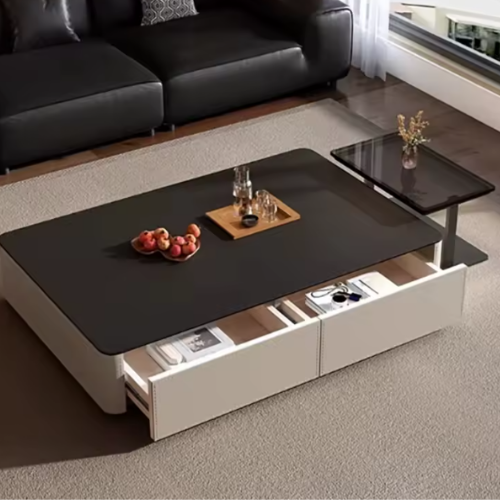 The Apex Coffee Table & Console Set: Enduring Style, Refined Form.