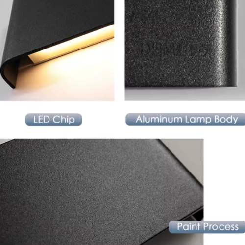 The Horizon Sconce: Precision Lighting, Seamless Integration.