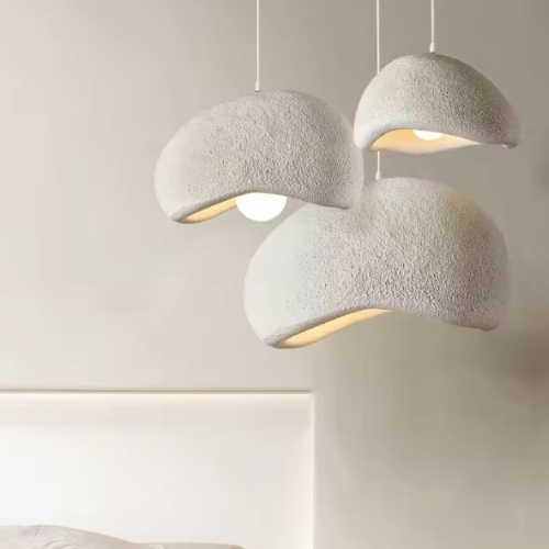 The Pebble Organic Pendant: Sculpted Light, Grounded Serenity.